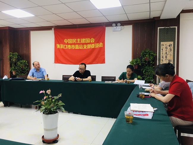 民建张家口市市直总支委员会召开年中工作调度会-1.jpg