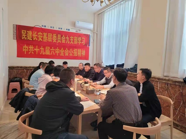 长安九支部组织学习中共十九届六中全会精神 (1)-1.jpg