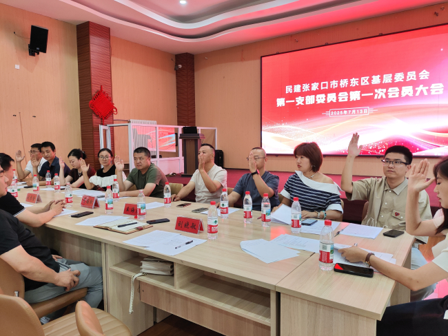 民建張家口市橋東區基層委員會第一支部召開2025年第一次會員大會暨換屆選舉會議 (2) (2).jpg